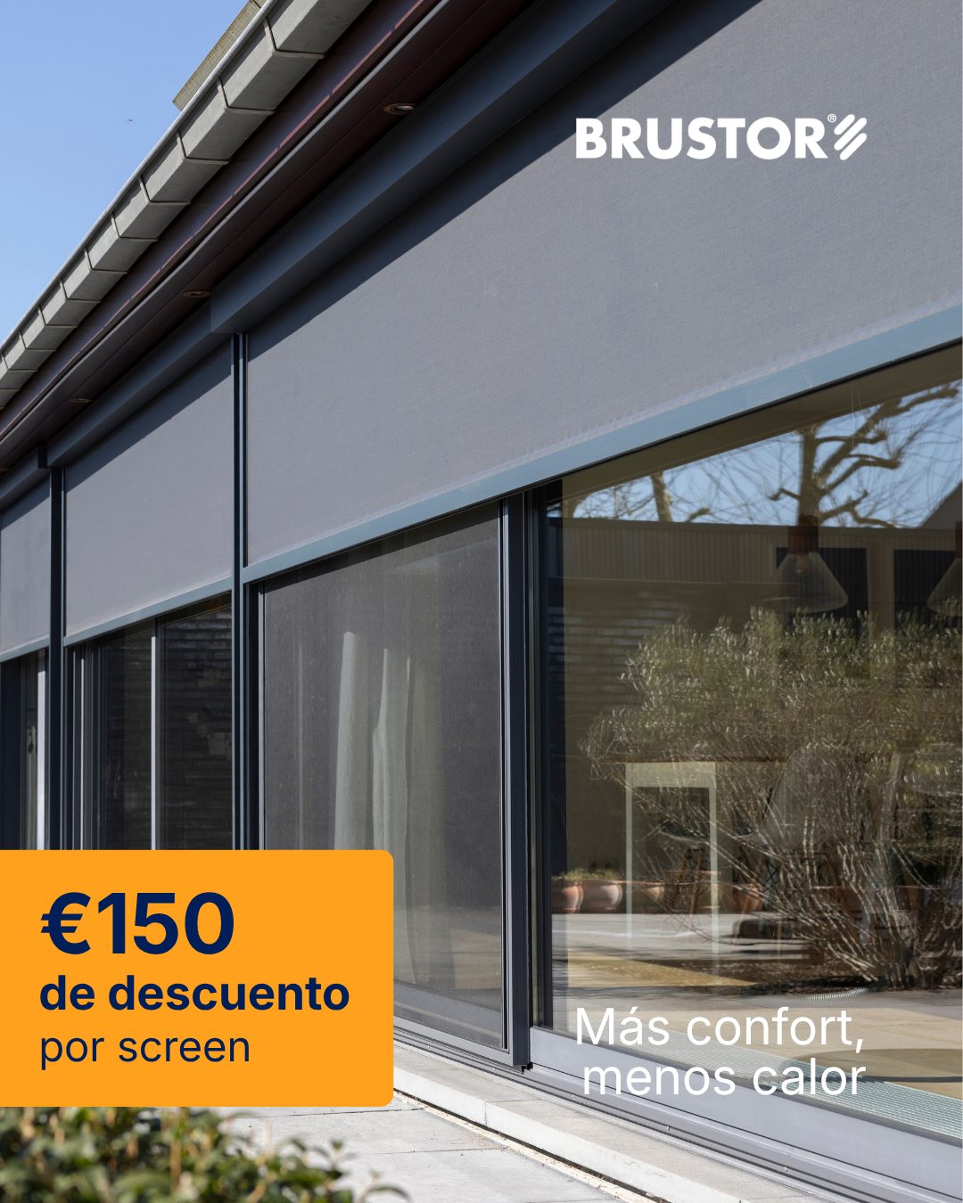 Screen solar Brustor con 150 euros de descuento